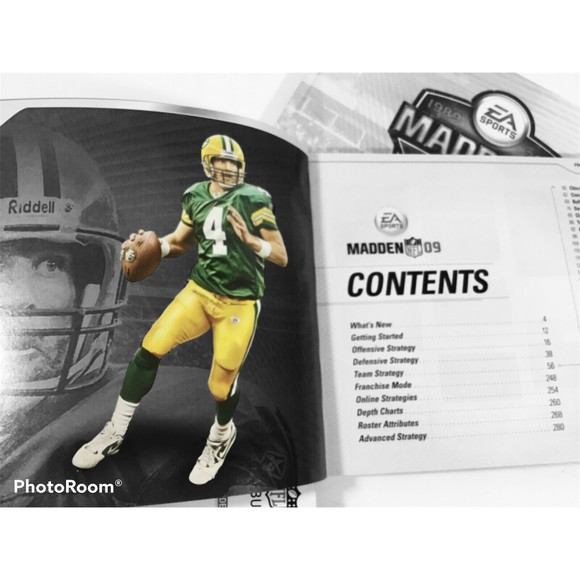 Madden 2009 NFL EA Sports Hardback/Guide Book Mojo Media Limited Edition Bundle - Picture 3 of 6
